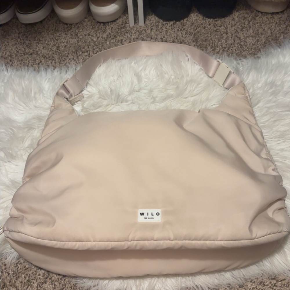 Wilo Cream Shoulder Bag